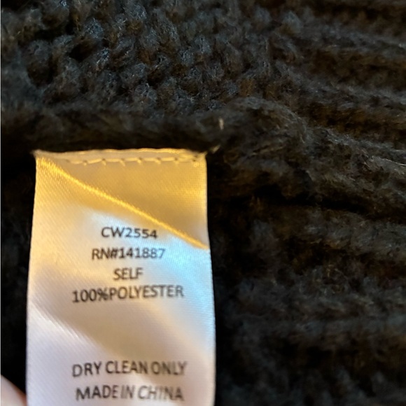 Floral Embellished Black Cardigan - Picture 6 of 8